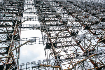  Duga was a Soviet over-the-horizon (OTH) radar system  . Military antenna in Chernobyl, Tour to...