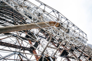  Duga was a Soviet over-the-horizon (OTH) radar system  . Military antenna in Chernobyl, Tour to...