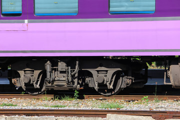 Naklejka premium Passenger Car For Train between chiangmai and bangkok