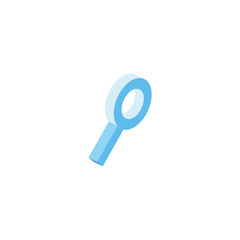 Search isometric icon illustration. Creative illustration idea.