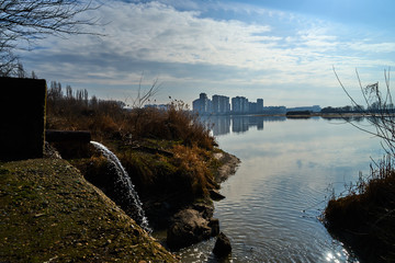 Image of sewage discharge.