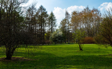 Obraz premium Park of Polish Pilots in Krakow