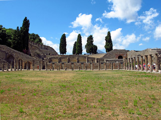 Pompeii, ancient Roman city, Italy