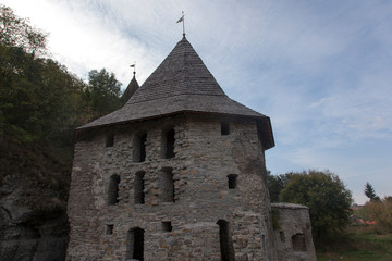 Fototapeta na wymiar tower of medieval castle