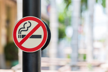 no smoking sign