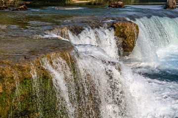 Waterfall in park