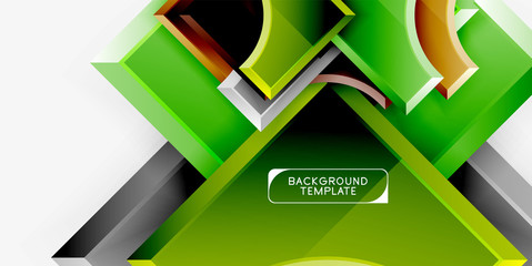 Modern geometrical abstract background