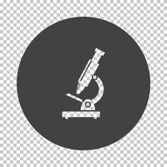 School microscope icon