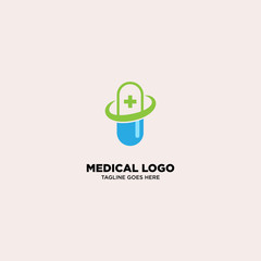 Medical Clinic logo template, vector illustration - Vector