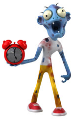 Fun zombie - 3D Illustration