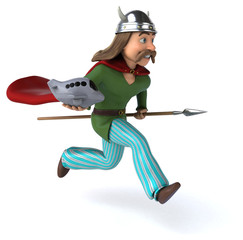 Fun Gaul - 3D Illustration