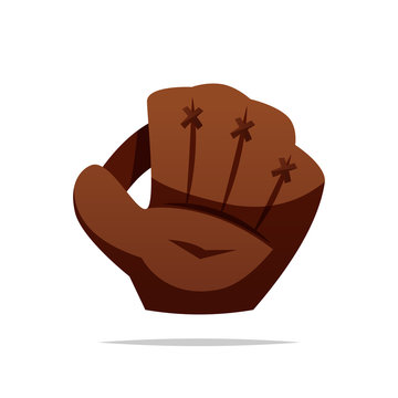 recommend clip art: Baseball glove vector isolated illustration