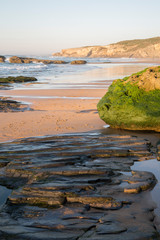 Rocks on Beach, Monte Clerigo; Alentejano; Portugal