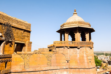 Obraz premium Architecture of Jaisalmer fort, Rajasthan, India.