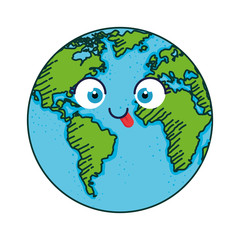 world planet earth character