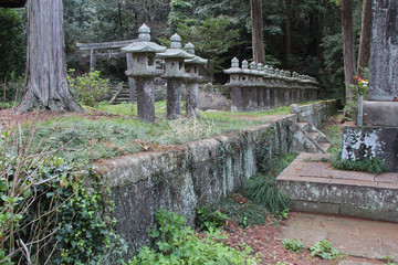 Fototapeta na wymiar Shinto temple (Gesshô-ji) in Matsue (Japan)