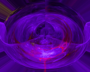 abstract digital fractal, fantasy design imagination ornament