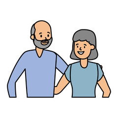 grandfather and grandmother