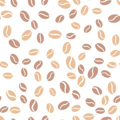 Coffee seamless vector pattern for Cup mug, restaurant or cafe menu design