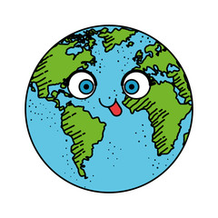 world planet earth character