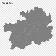 High Quality map province of China