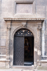 street in old town in Lviv