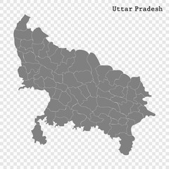Obraz premium High Quality map of state of India