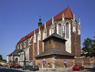 St. Catherine Church in Kazimierz. Krakow. Poland