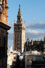 Naklejka premium La giralda, seville