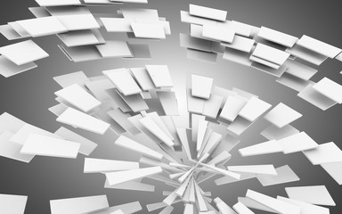 3d abstract background. 3d illustration