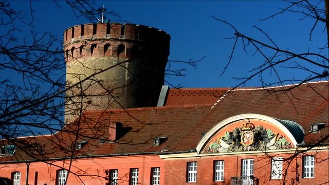 Citadel Spandau in Berlin from December 8, 2015, Germany. One of the most famous and best preserved fortresses in Europe and was built between 1559 and 1594 on the site of a medieval castle.