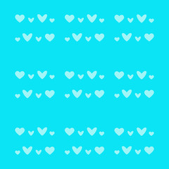 Fototapeta na wymiar Heart pattern. background look sweet and beautiful for lovers or valentine theme.