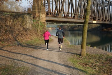 Jogger amKanal