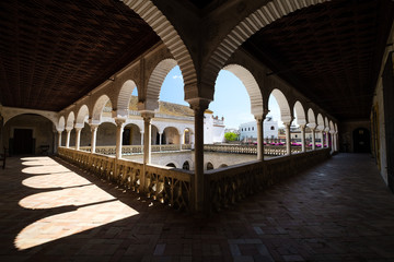 Moorish architecture, seville, spain