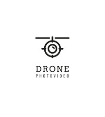 drone, logo, symbole, appareil photo, vue aérienne, video