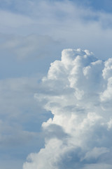 Fototapeta na wymiar cloud above sky cloudy background