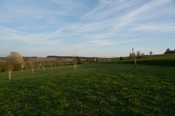 Landschaft Sonnenuntergang Kannal