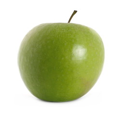 Green apple isolated on white background