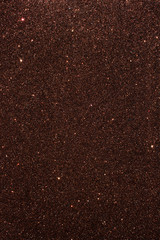 Brown gold glitter background. Brown gold lights. Holidays background. Luxury bright texture. High Quality Print.