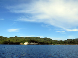 Landscape - Lembeh strait, Indonesia.