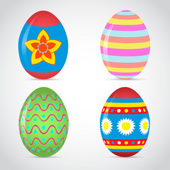 Set of  Easter eggs