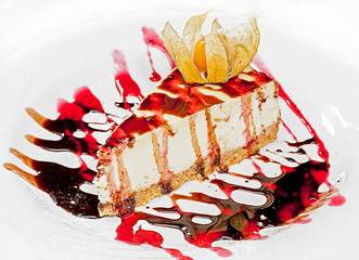 Cakes and desserts.