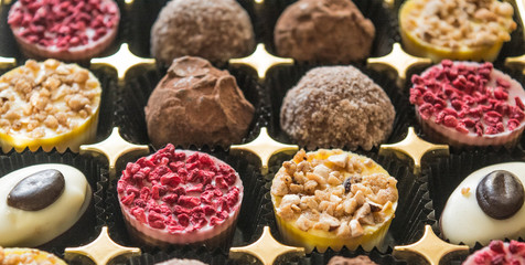 assortment of chocolates