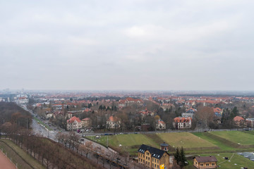 View of Leipzig City.