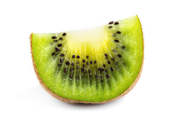 Sliced kiwi. Kiwi. Healthy food. Tropical fruit. Still life. Juicy kiwi on white background