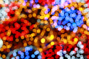 Background from blurry spots.