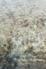 Blue ocean waves background