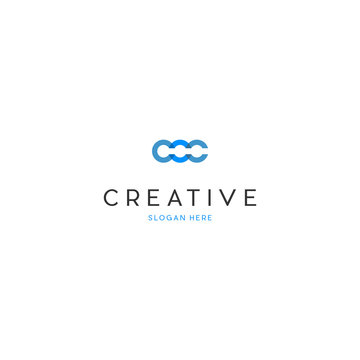 Letter CCC Group Abstract Creative Logo Design Template, CCC letter Design, Monogram, Word mark, Abstract Logo Design, Crypto logo Design