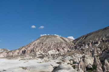 rock formations in cappadocia turkey