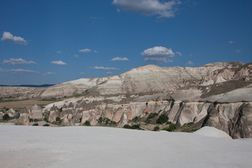 rock formations in cappadocia turkey
